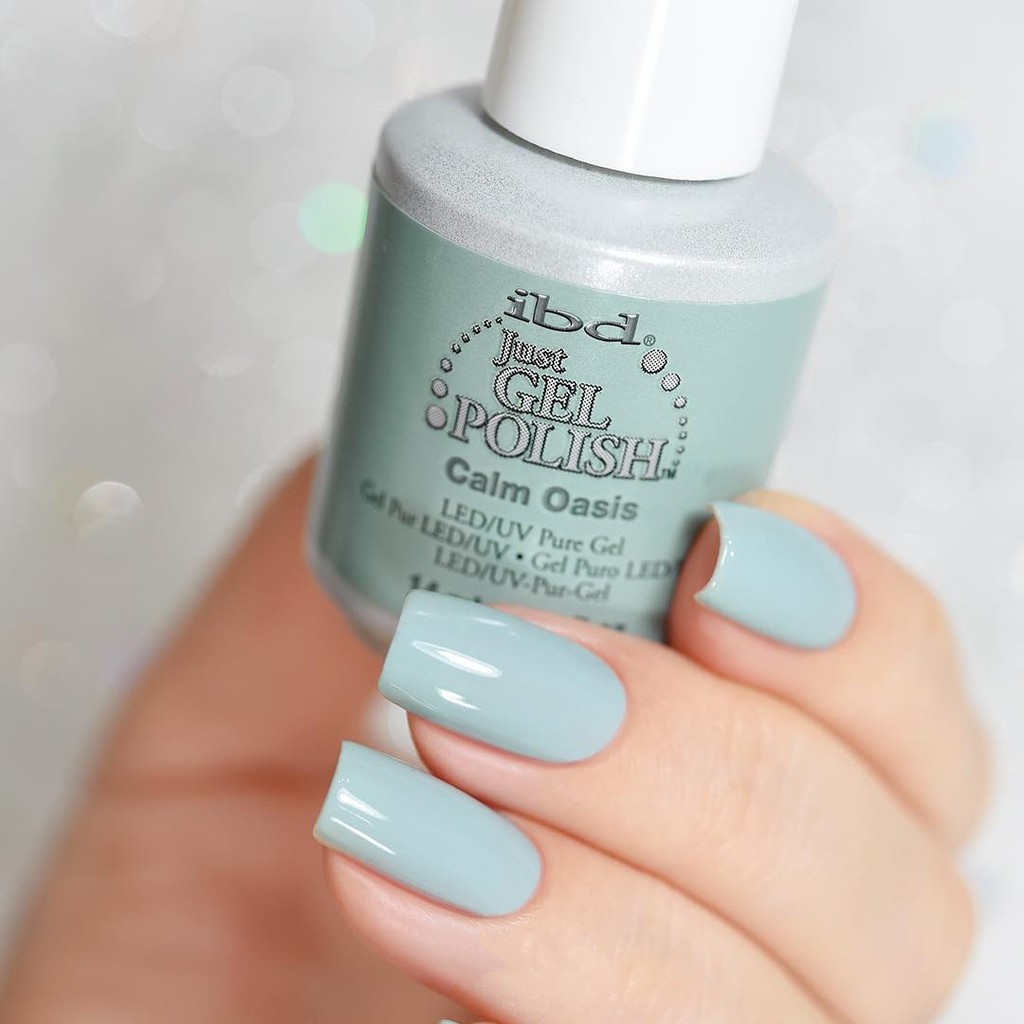 Sơn Gel Màu iBD Gam Màu Xanh Lá Chính Hãng Xuất Xứ USA Nước Sơn Mướt Mịn , Sắc Nét , Bám Bền Cao , Phúc An Nail Wax