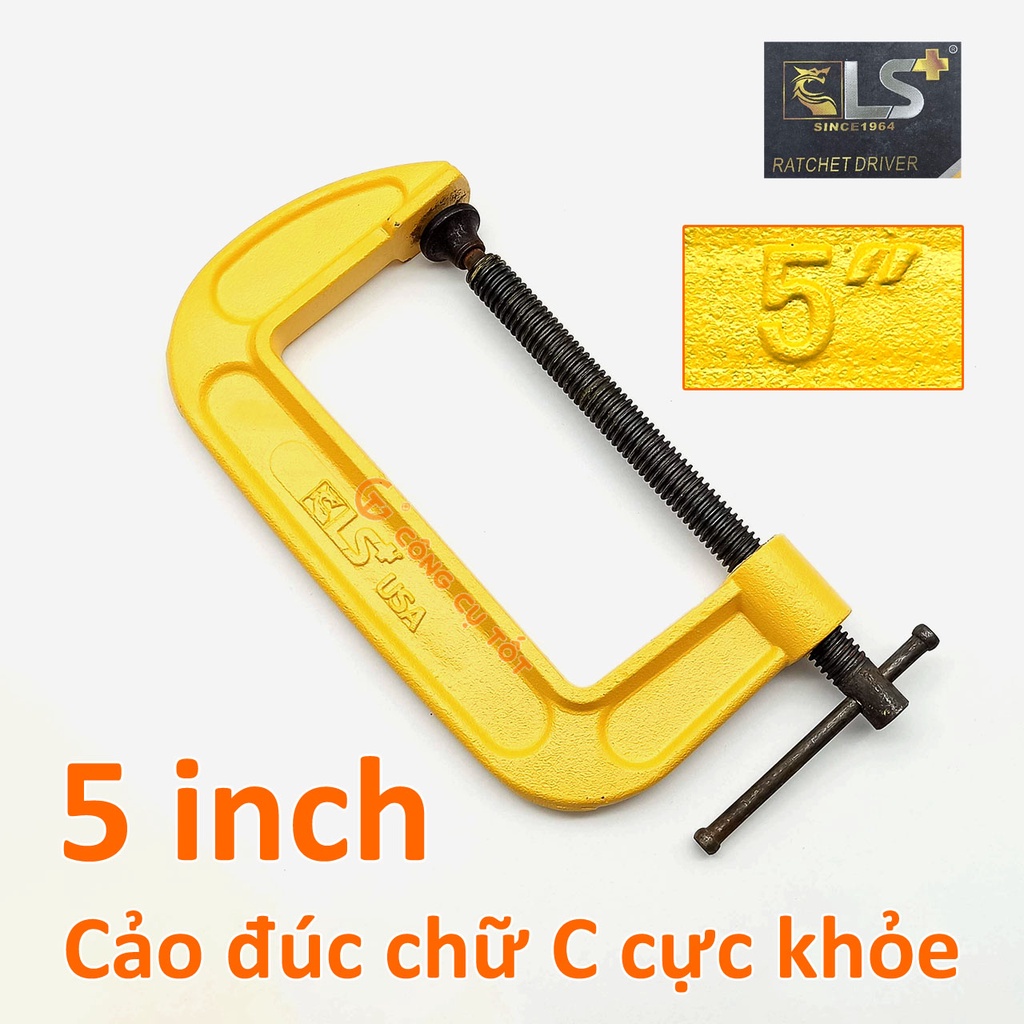 Cảo đúc chữ C cực khỏe hiệu LS⁺ USA