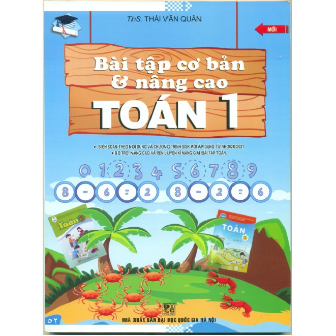 Sách - Bài tập cơ bản và nâng cao Toán 1 (chương trình mới)