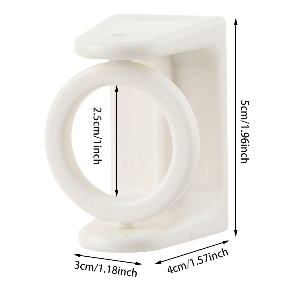 UUMIR Bộ 2 Giá Đỡ Treo Rèm Cửa Nhà Tắm Đa Năng Tùy Chỉnh Tiện Dụng