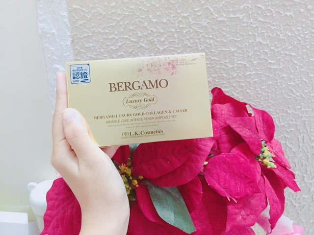 Serum Bergamo Luxury Gold Collagen Cam Kết Chính Hãng 100%