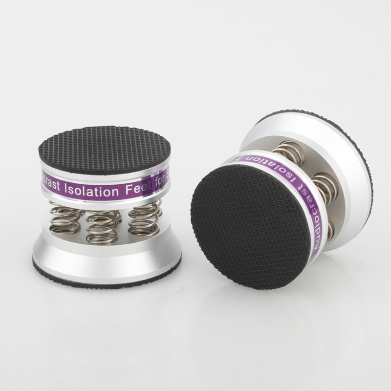 Bộ 4 Đệm Giảm Sốc Bằng Hợp Kim Nhôm Cứng HIFI Cho Chân Đứng