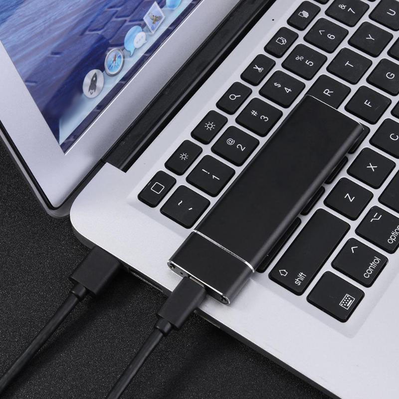 to M.2 NGFF Mobile Hard Disk Box Adapter Card External Enclosure Case for m2 SATA SSD USB 3.1 2230/
