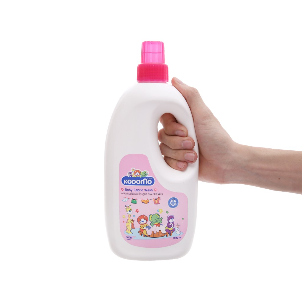 Nước giặt Kodomo Sweetie Care 3 - 1000ml, 2000ml, 3000ml - Thương hiệu Thái Lan - infomybestshop