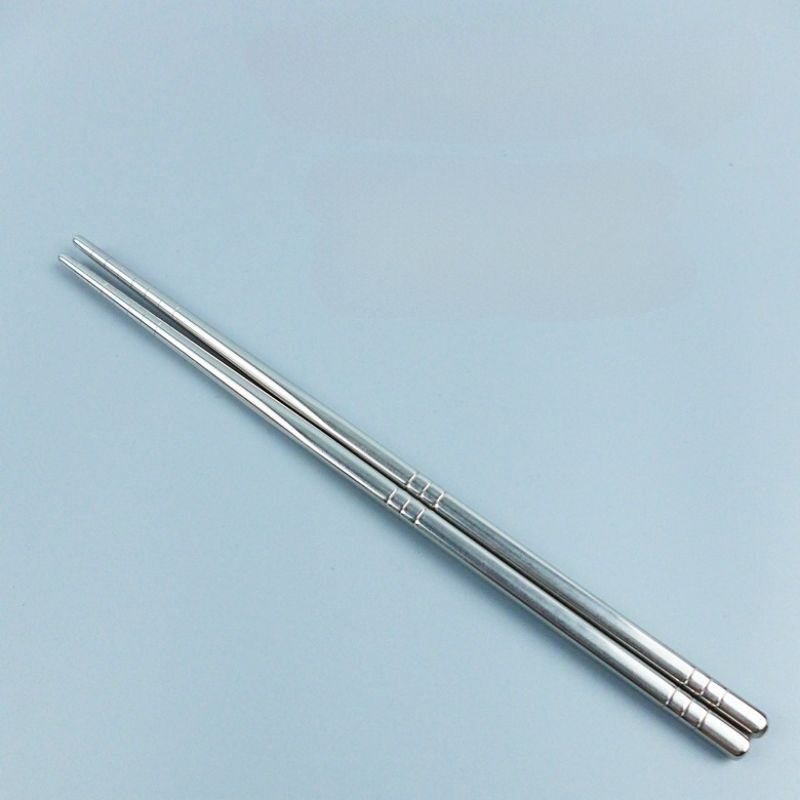 Đũa inox 304 TAMUSHOP92 Đũa ăn cơm Hàn Quốc mạ màu vàng bạc Dui002