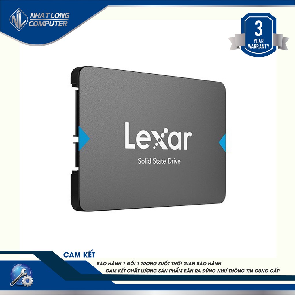 Ổ Cứng SSD Lexar 240Gb NQ100 2.5” - Chính hãng Mai Hoàng.