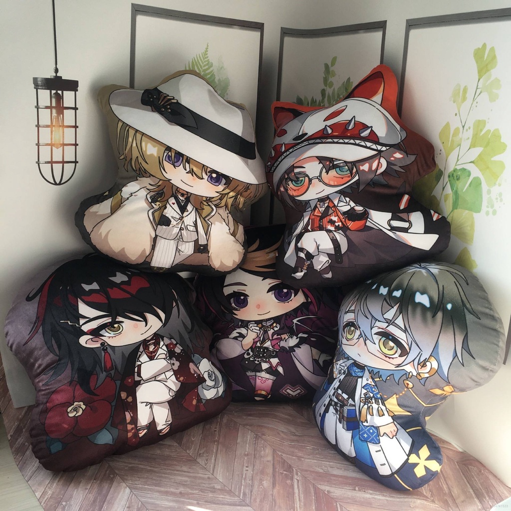 Gối Nhồi Bông Dễ Thương Hình Jason Vtuber Luxiem