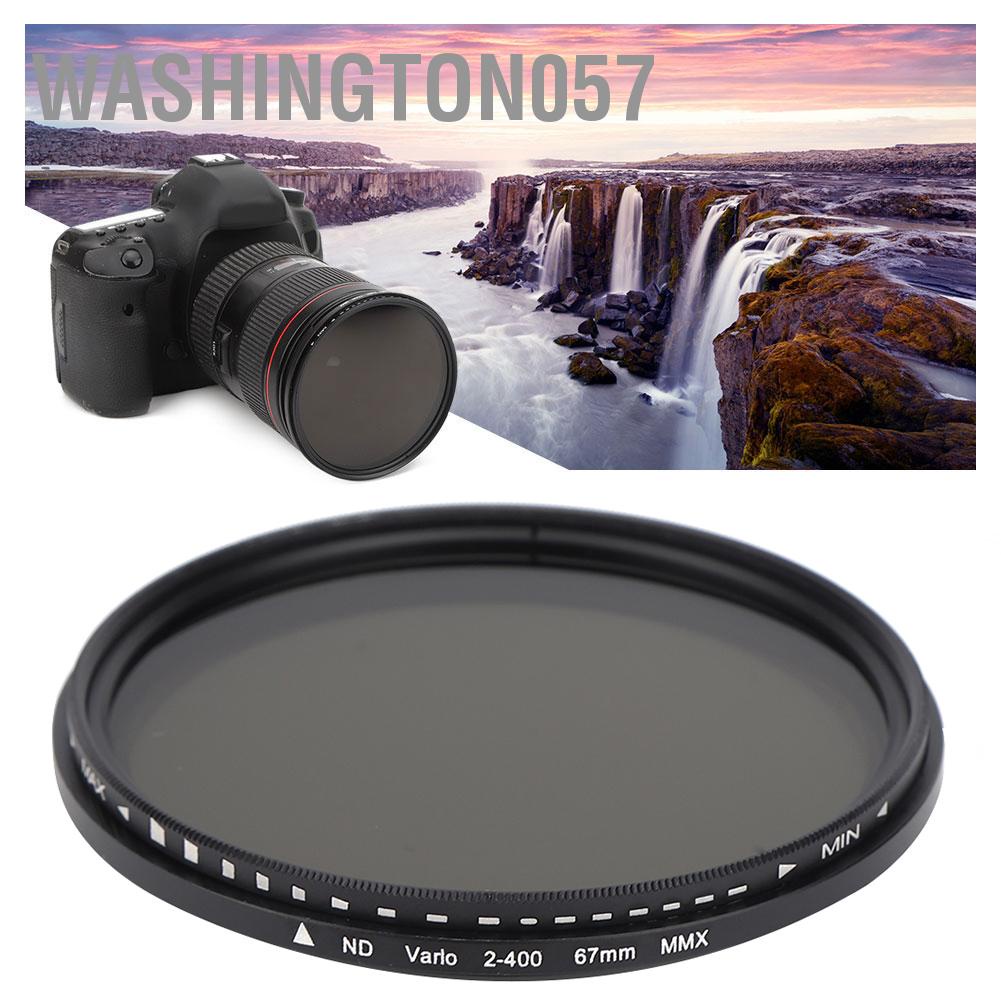 Hình ảnh Washington057 Bộ lọc ống kính ND Junestar 67mm ND2‑400 cho Ống máy ảnh Canon / Nikon Sony Pentax Olympus Fuji #1