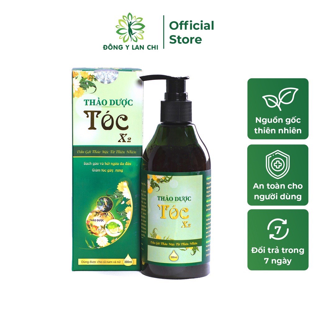 Dầu gội Lan Chi- gội và xả 2 trong 1