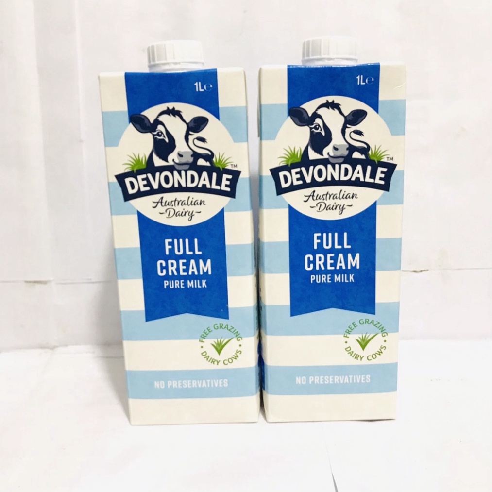 Sữa tươi nguyên chất tiệt trùng Devondale Full Cream Milk 1L