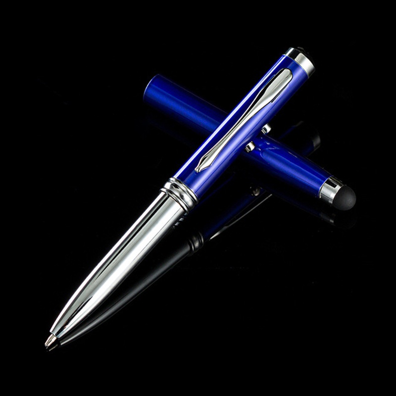 ✿ Bút Gel Kim Loại 4 Trong 1 Với Đầu Bút Stylus Hồng Ngoại Cho Điện Thoại Thông Minh / Máy Tính