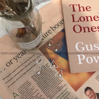 ROSY - KHUYÊN TAI HÌNH HỌC PHỐI HẠT (ẢNH THẬT SHOP CHỤP!!!)