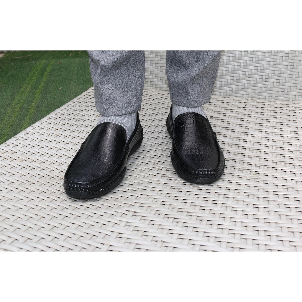giày lười nam da bò TRƠN TILANO