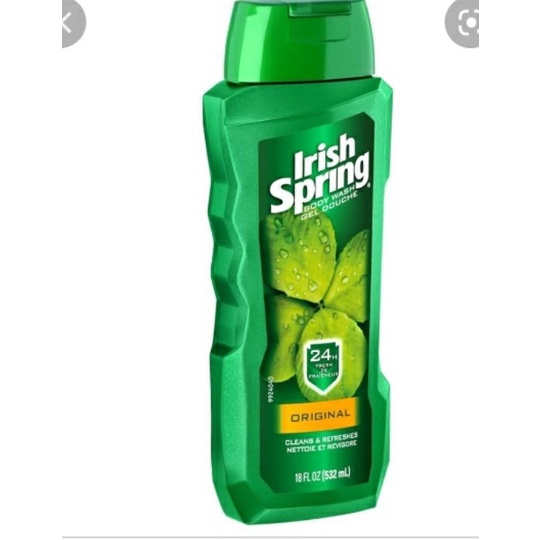 Sữa Tắm Gội IRISH SPRING BODY WASH 532ml ( Mỹ)