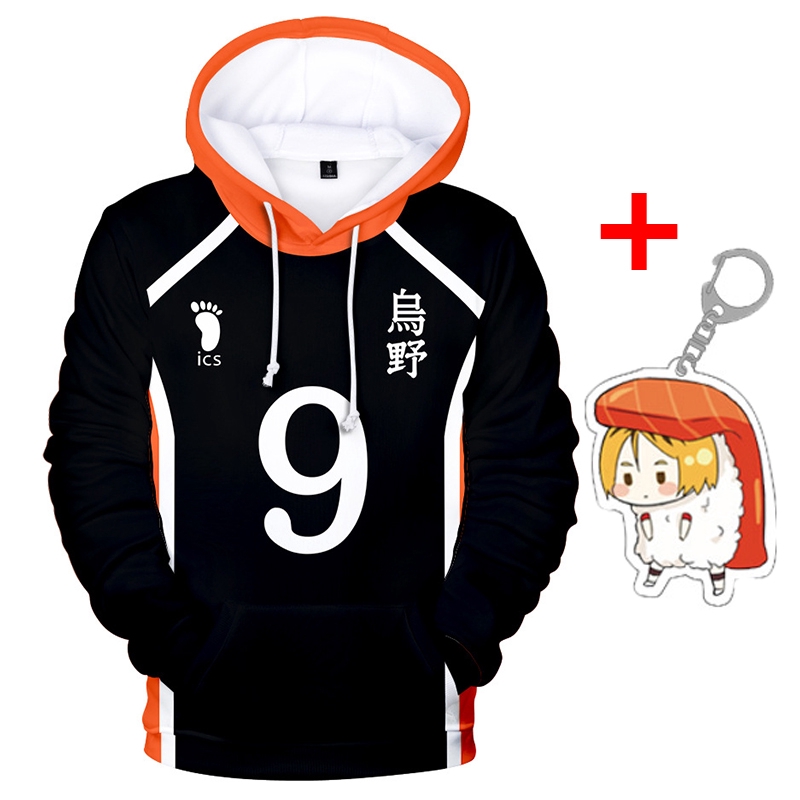 Áo Hoodie Tay Dài In Họa Tiết Anime Haikyu Phong Cách Nhật Bản | BigBuy360 - bigbuy360.vn