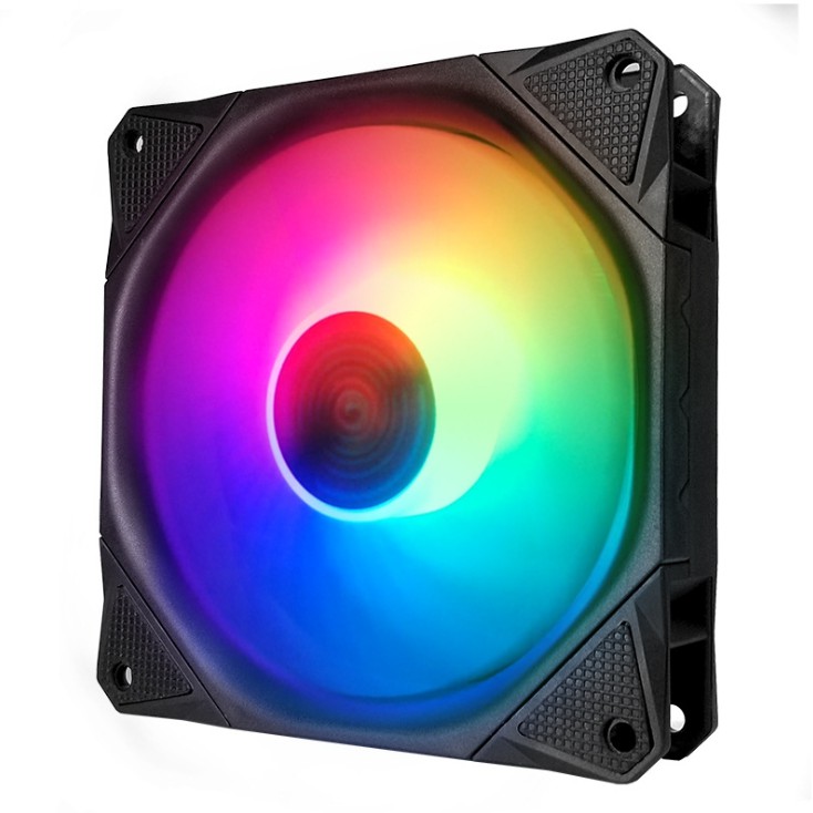 Bộ 5 Quạt Tản Nhiệt, Fan Case Coolmoon X Led RGB 16 Triệu Màu, 366 Hiệu Ứng - Kèm Hub + Remote