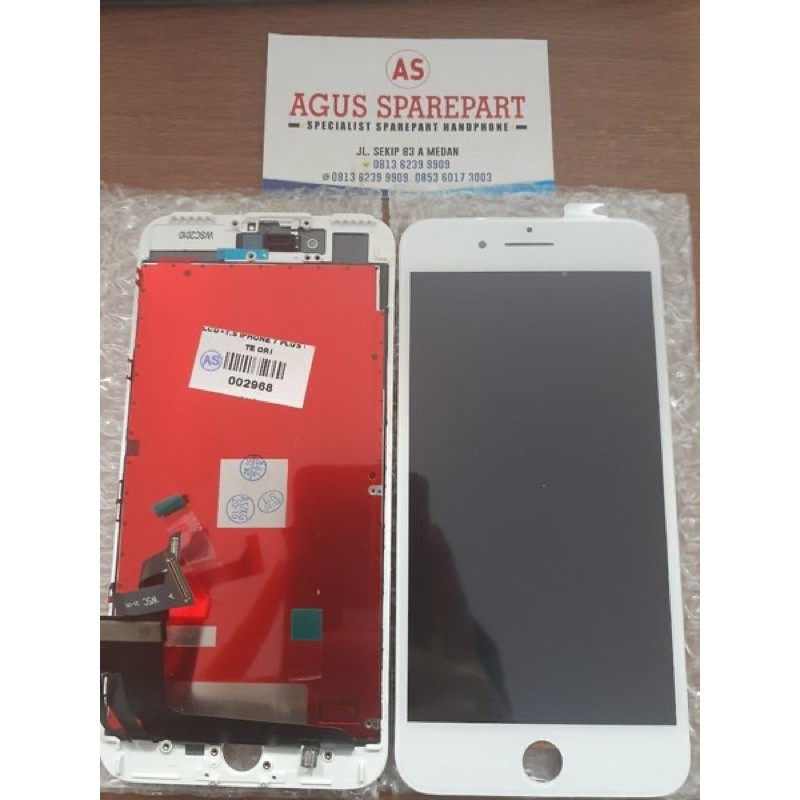 Màn Hình Cảm Ứng Lcd Màu Trắng Đen Cho Iphone 7 Plus