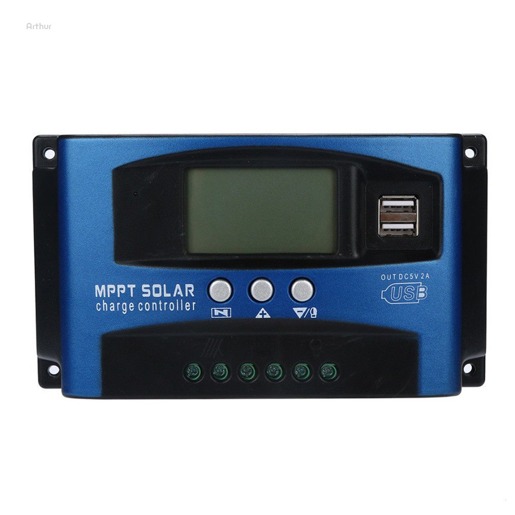 Bộ điều khiển sạc năng lượng mặt trời MPPT 12V/24V 100A