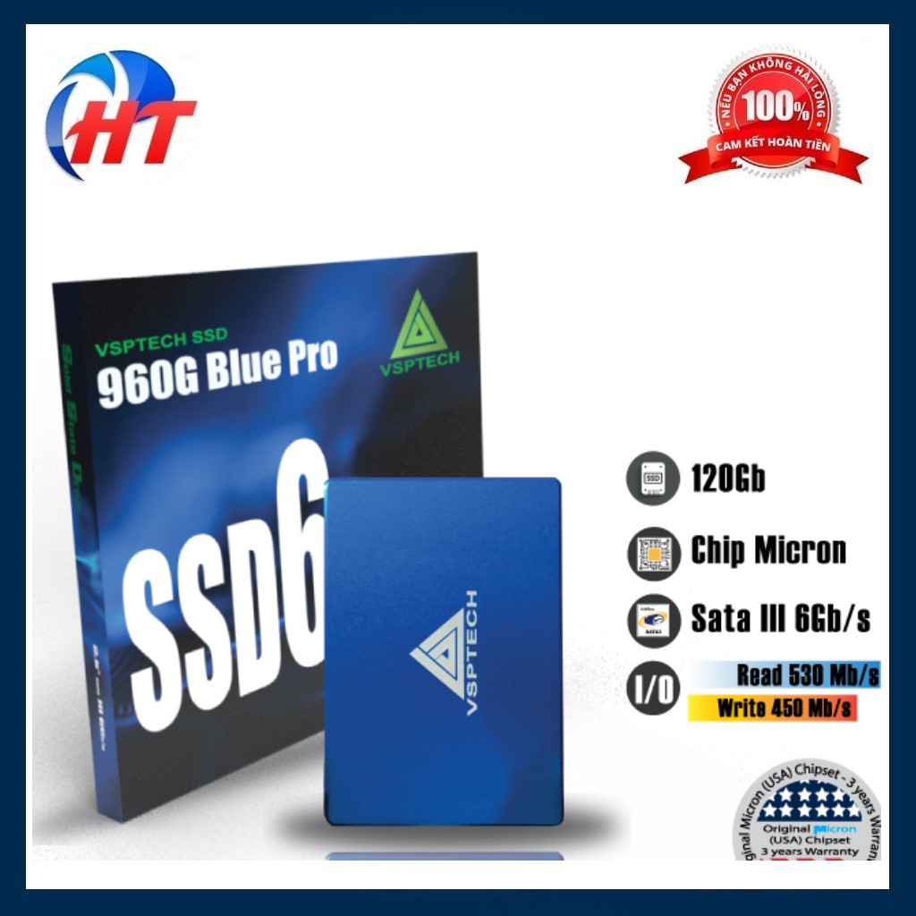 Ổ cứng SSD VSPTECH Blue Pro 120G/b