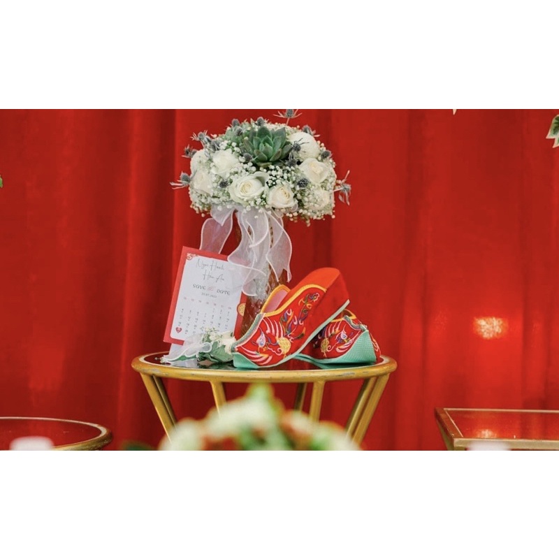 Hài mũi cong mặc cổ phục nam- nữ, hài Phượng