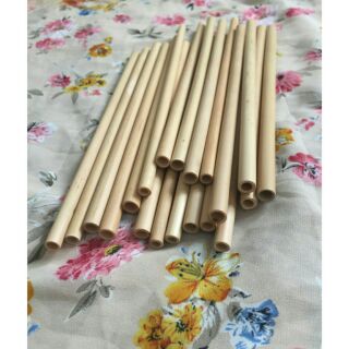 1 ống hút tre