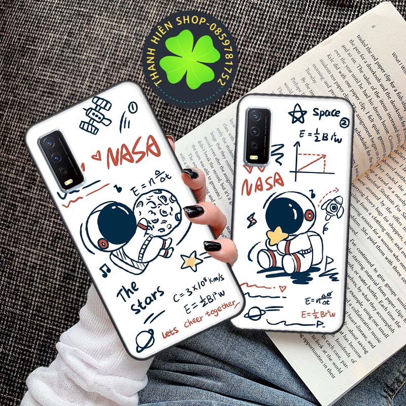 Ốp lưng điện thoại Vivo Y12S - Vivo Y20 - Vivo Y20S - Vivo Y51 2020 - Vivo Y30 - Vivo Y50 - in hình cô bé và totoro