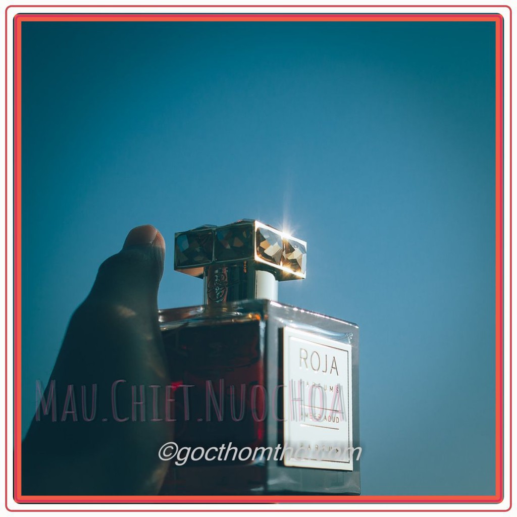 [𝐒𝐀𝐌𝐏𝐋𝐄]  Mẫu thử nước hoa Roja Amber Aoud 10/5ml  .