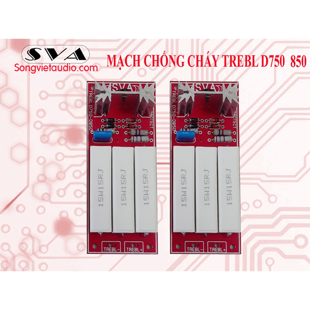 MẠCH CHỐNG CHÁY TREBLE 750 850 - CẶP