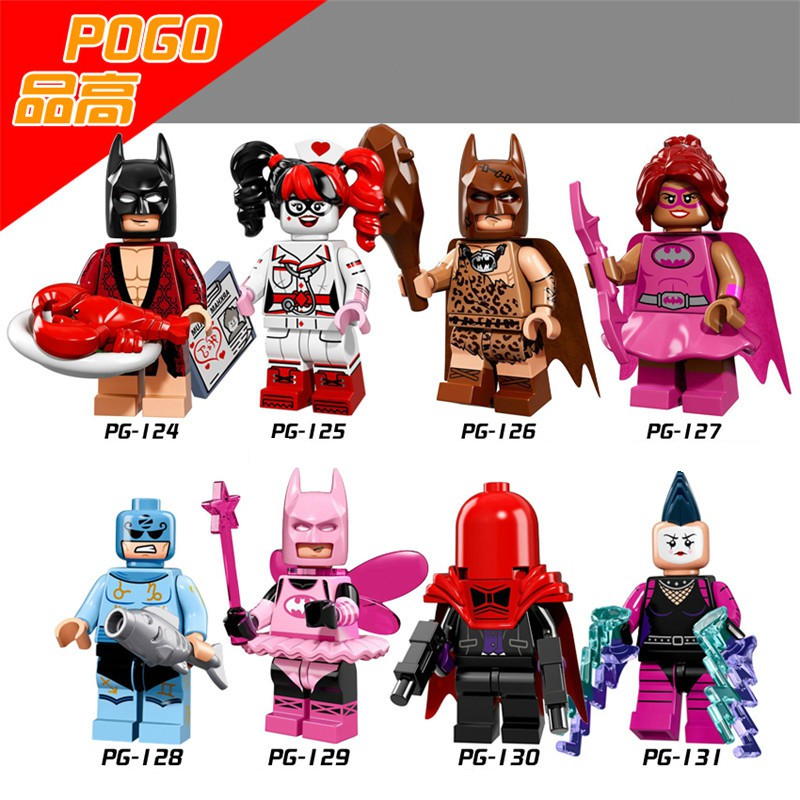 Minifigures Các Mẫu Nhân Vật Người Dơi PG124-131