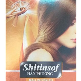 Nhuộm tóc Shitinsof Hán Phương - đen và hạt dẻ