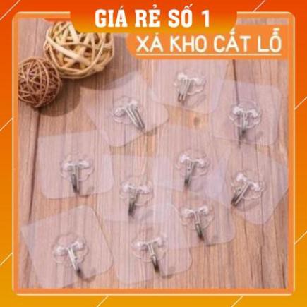 [The Bunny] [Thanh Lý] [Xả kho cắt lỗ - giá 1k FreeShip] Móc treo dán tường chịu lực siêu chắc, móc 
