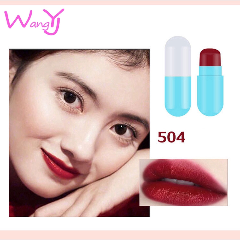 [Hàng mới về] Son môi hình viên thuốc lâu trôi dễ mang theo | BigBuy360 - bigbuy360.vn
