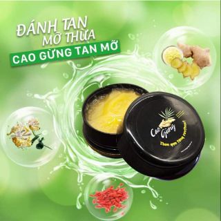 Cao gừng tan mỡ mua 2 tặng 1 nịt bụng