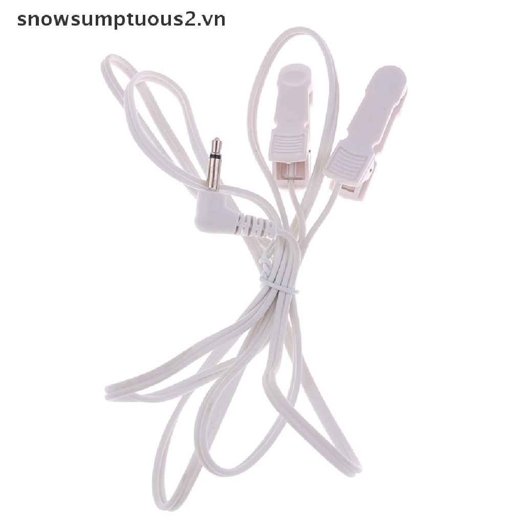 Dây điện cực kẹp tai phích cắm 3.5mm chuyên dụng cho EMS Tens