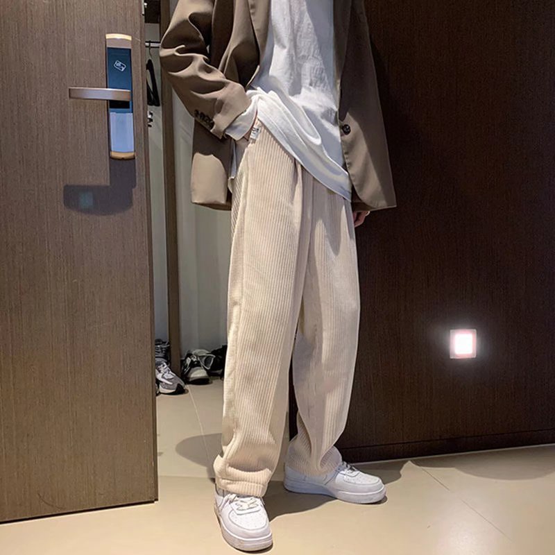 Quần dài ống rộng thời trang Hàn Quốc trẻ trung dành cho nam