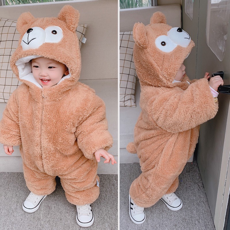 - Body Gấu Lông Cho Bé Cực Yêu 6-12kg -Shubikids