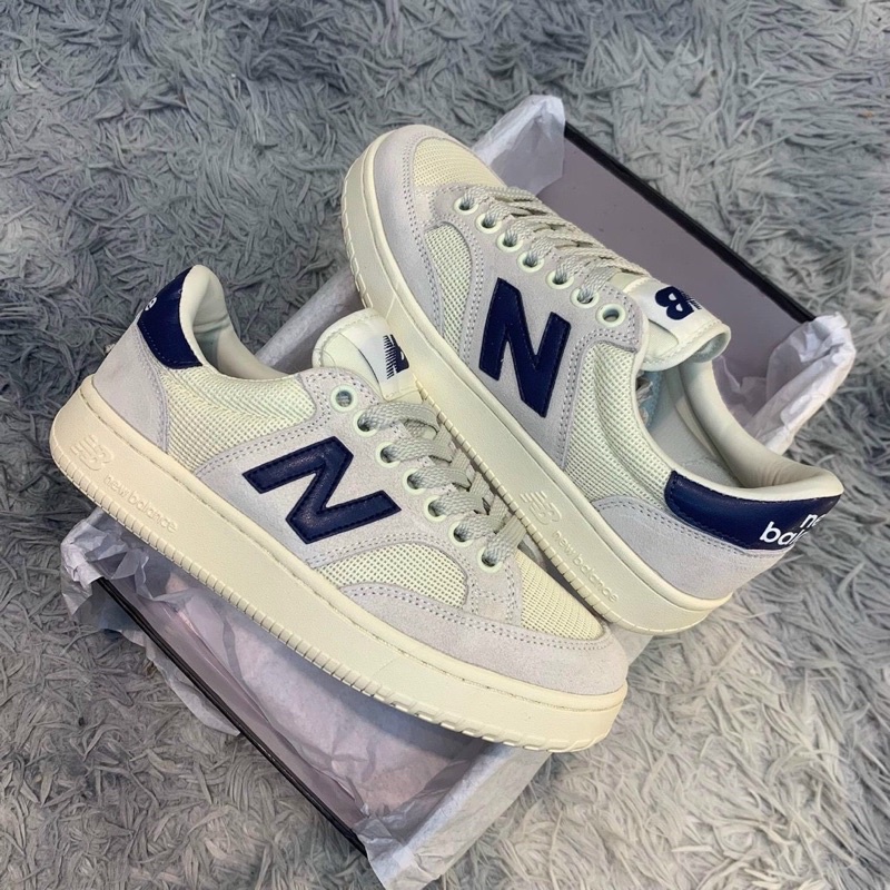 Giày thể thao nữ New Balence Pro chữ N xanh than