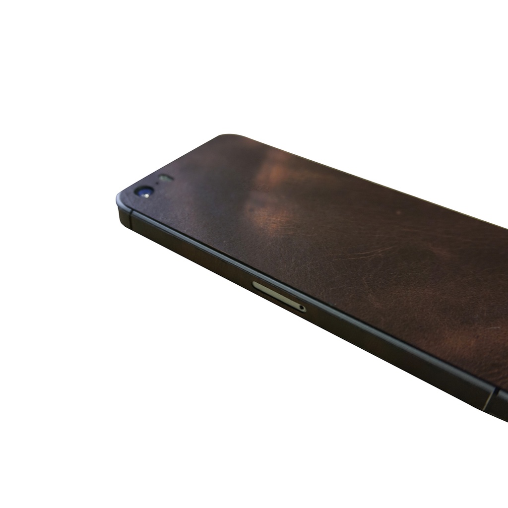 Ốp dán da điện thoai  Iphone 5s – Da bò thật 100% -  Nét Đẹp Tinh Tế