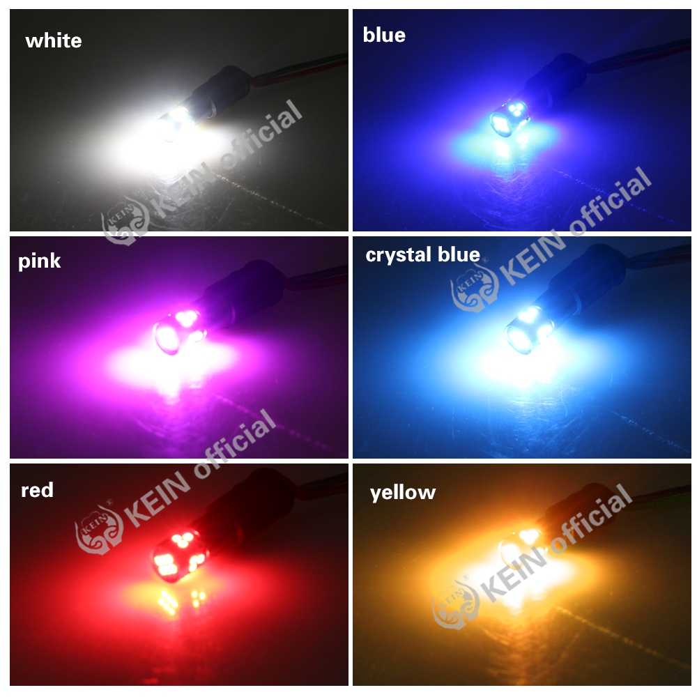 Đèn LED 18SMD T10 W5W 194 168 501 ánh sáng trắng/hồng/xanh dương cho xe hơi