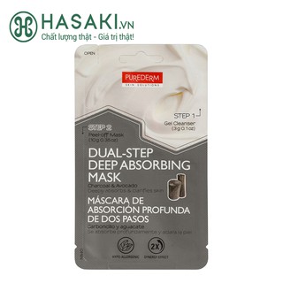 Mặt Nạ Chăm Sóc Da Hai Bước PUREDERM