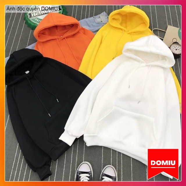 Áo HOODIE BASIC cao cấp, áo nỉ bông trơn ( nhiều màu, nhiều size)