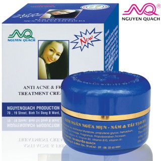 Kem ngăn ngừa mụn nám và giúp tái tạo da Nguyễn Quách 12g