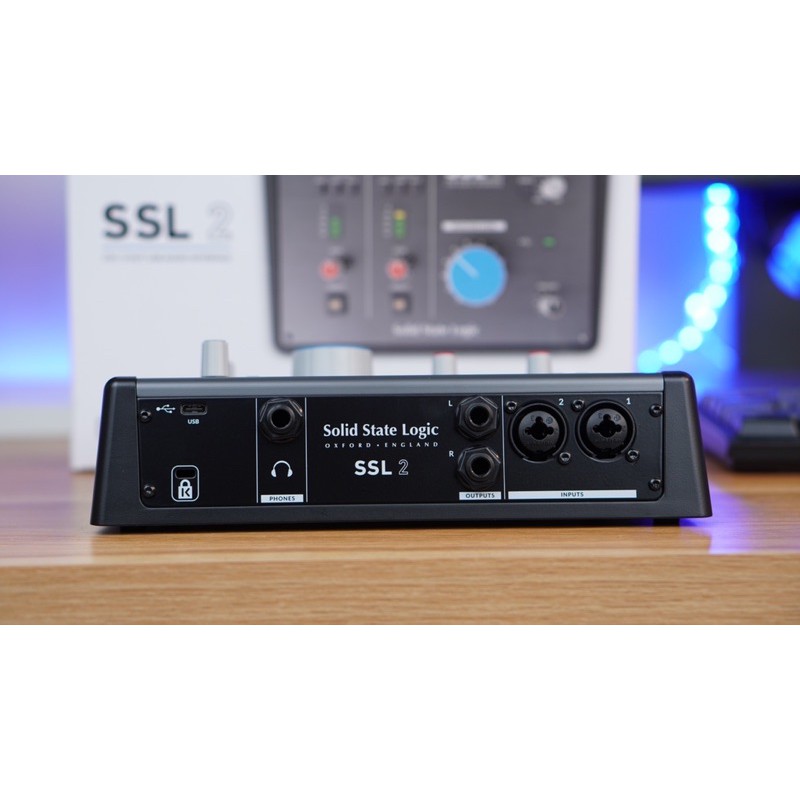 SSL 2 Sound Card Thu Âm chuyên nghiệp