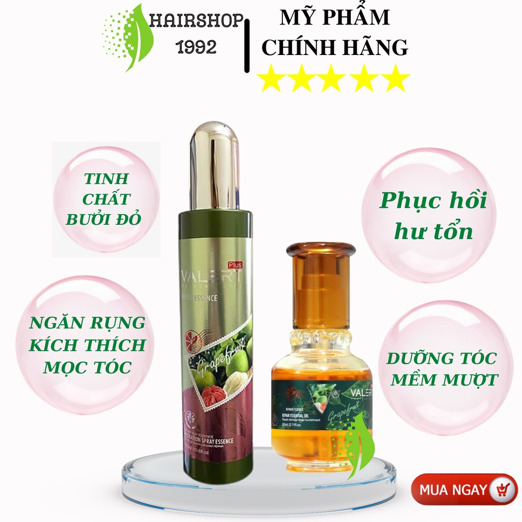 Xịt Dưỡng Tóc Tinh Dầu Bưởi 220ml Ngăn ngừa rụng tóc - kích thích mọc tóc - phục hồi tóc hư tổn