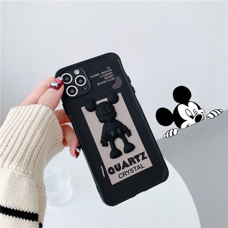 Ốp Điện Thoại Mềm Chống Rơi Họa Tiết Thỏ 3d Cho Iphone 7 8plus Se X Xs Xr Xsmax 12 12promax