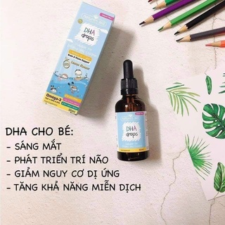 - Dha drops giọt 50ml của Anh