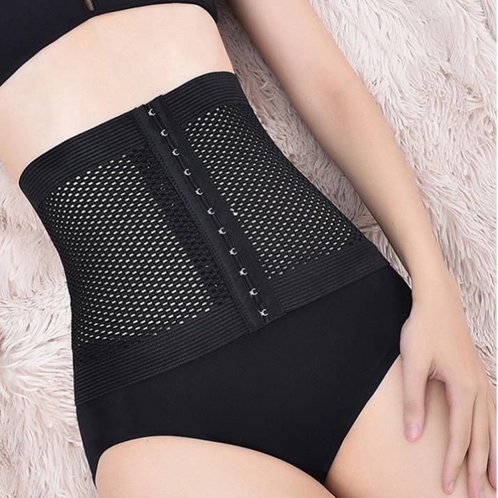 Gen đai nịt bụng định hình The Ladies eo thon giảm mỡ bụng săn chắc vòng 2 chống cuộn có nấc cài cho nữ
