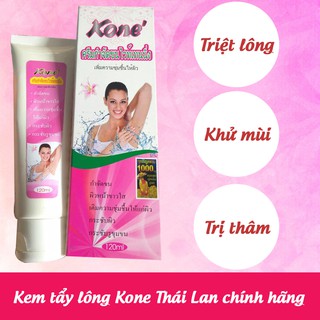 Kem Tẩy lông Kone Thái Lan An Toàn Hiệu quả