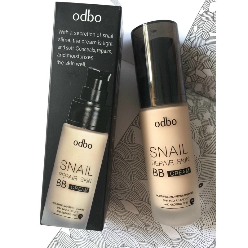 Kem nền Odbo Snail chiết xuất ốc sên