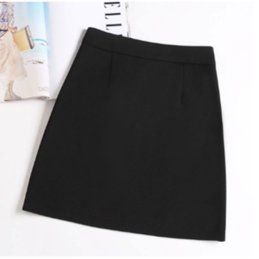 Chân Váy Lưng Cao Chữ A Madela 2 Lớp Dày Ôm Eo Tôn Dáng, Váy Chữ A Ngắn Cạp Cao Dáng Ôm Phong Cách Hàn Quốc